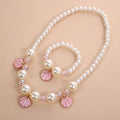 Kids Seashell Jewelry Set – Faux Pearl & Shell 4-Piece Gift Set