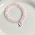Heart Charm Bracelet – Sterling Silver, Handmade for Girls