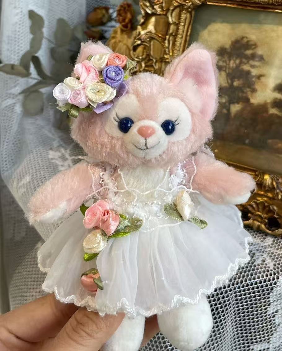 Little Fox Plush with Bow – Soft Plush Toy for Kids
