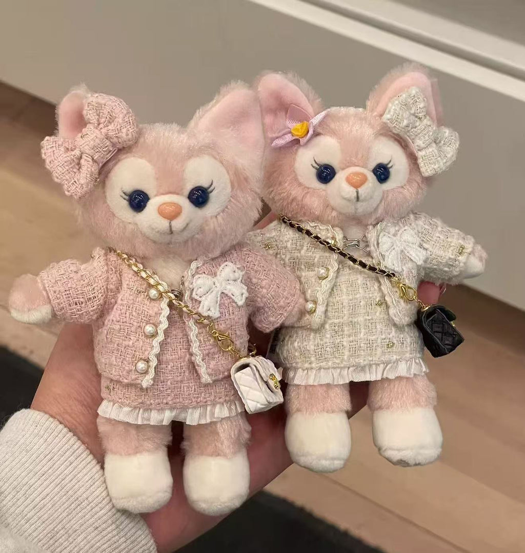 Little Fox Plush with Bow – Soft Plush Toy for Kids