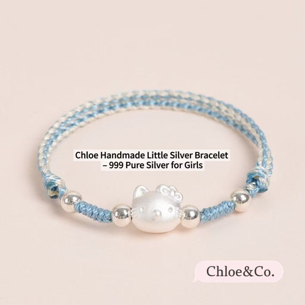Chloé Handmade Resin Bracelet for Girls – Cute Hello Kitty Charm