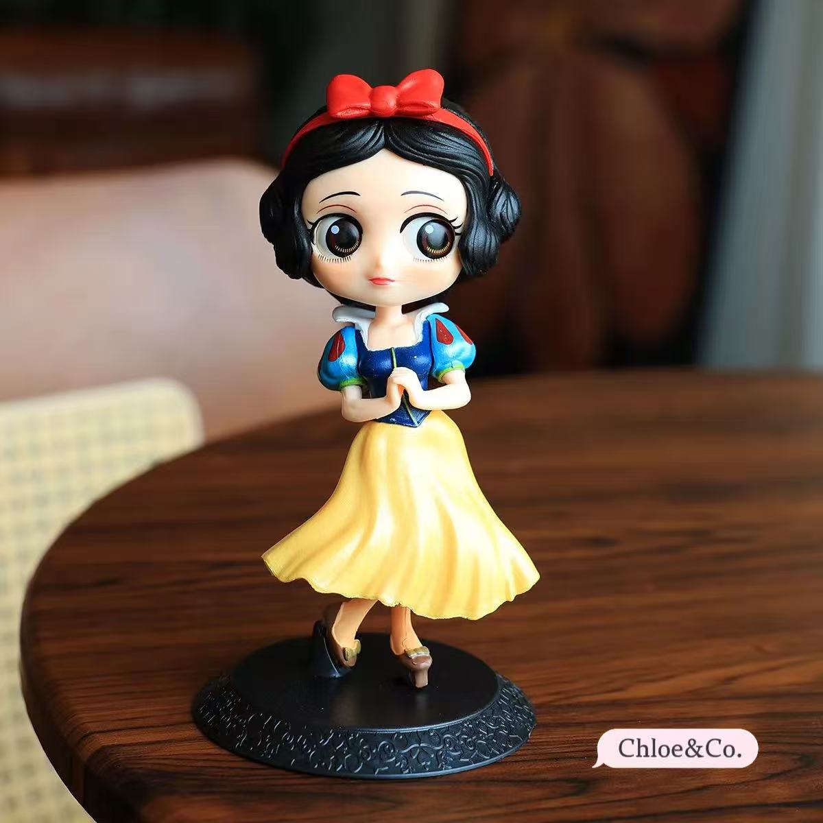 Fairy Tale Figure Set – 9-Piece Castle Story Dolls & Decor