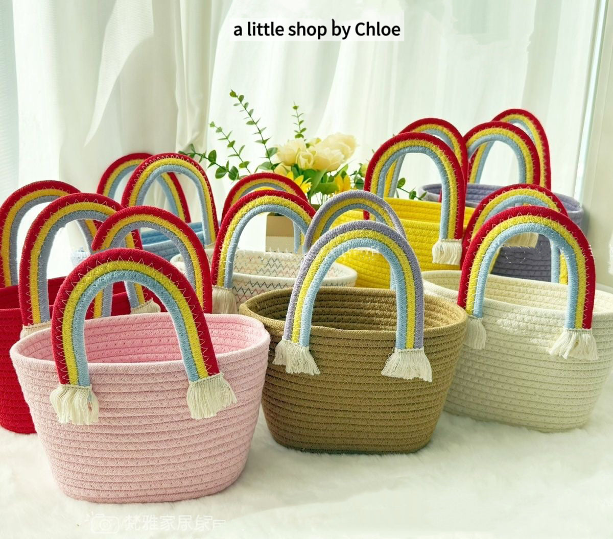 Handmade Woven Straw Bag for Girls – Kids Beach Tote, Summer Purse for Toddler & Little Girls (1/2/3/5 Packs) | Retail & Wholesale
