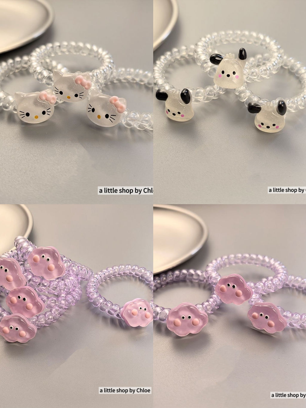Soft Elastic Hair Ties for Girls – Cute Kids Ponytail Holders (3/6/12/24 Packs) | Retail & Wholesale  ---