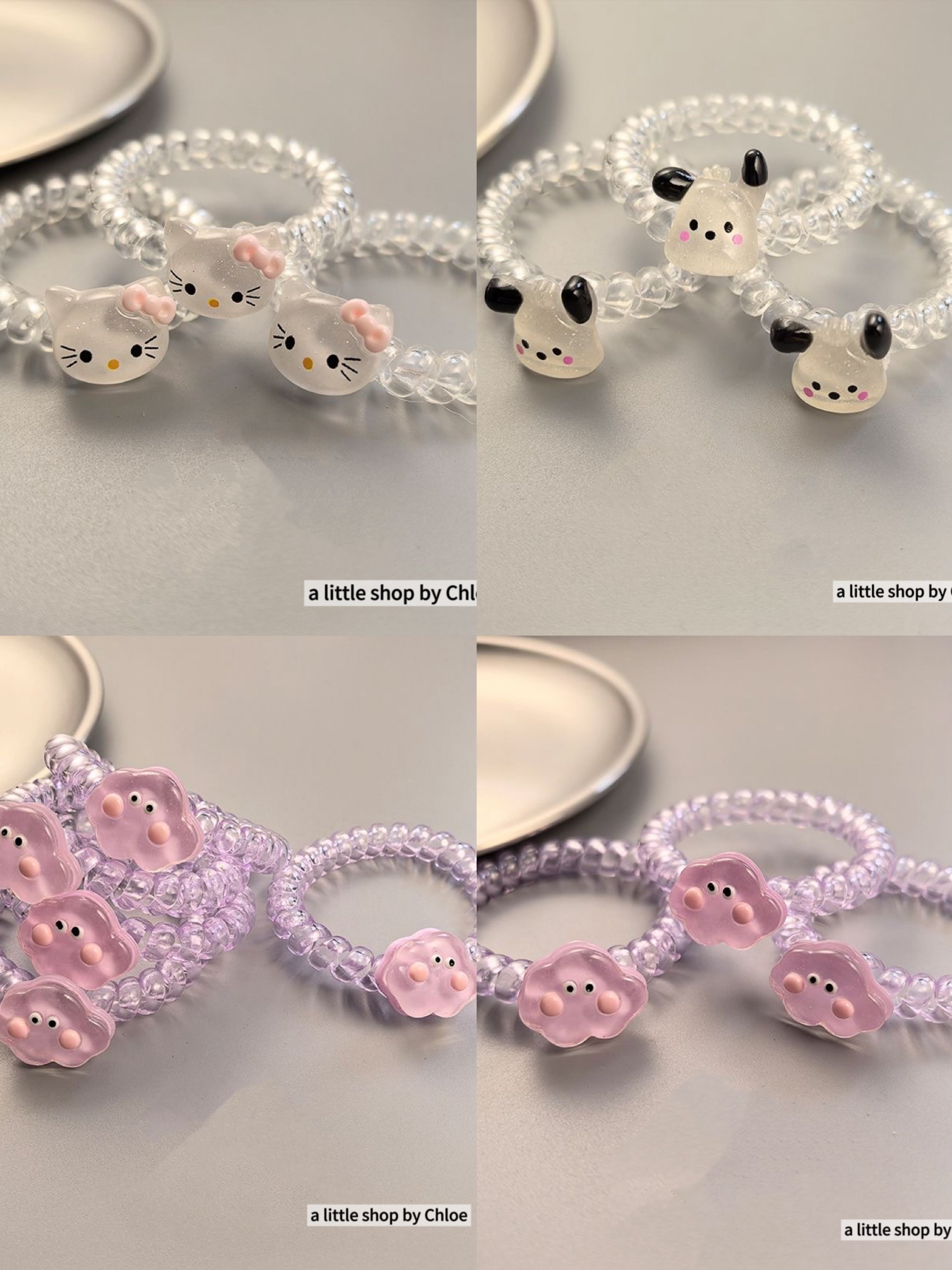 Soft Elastic Hair Ties for Girls – Cute Kids Ponytail Holders (3/6/12/24 Packs) | Retail & Wholesale  ---