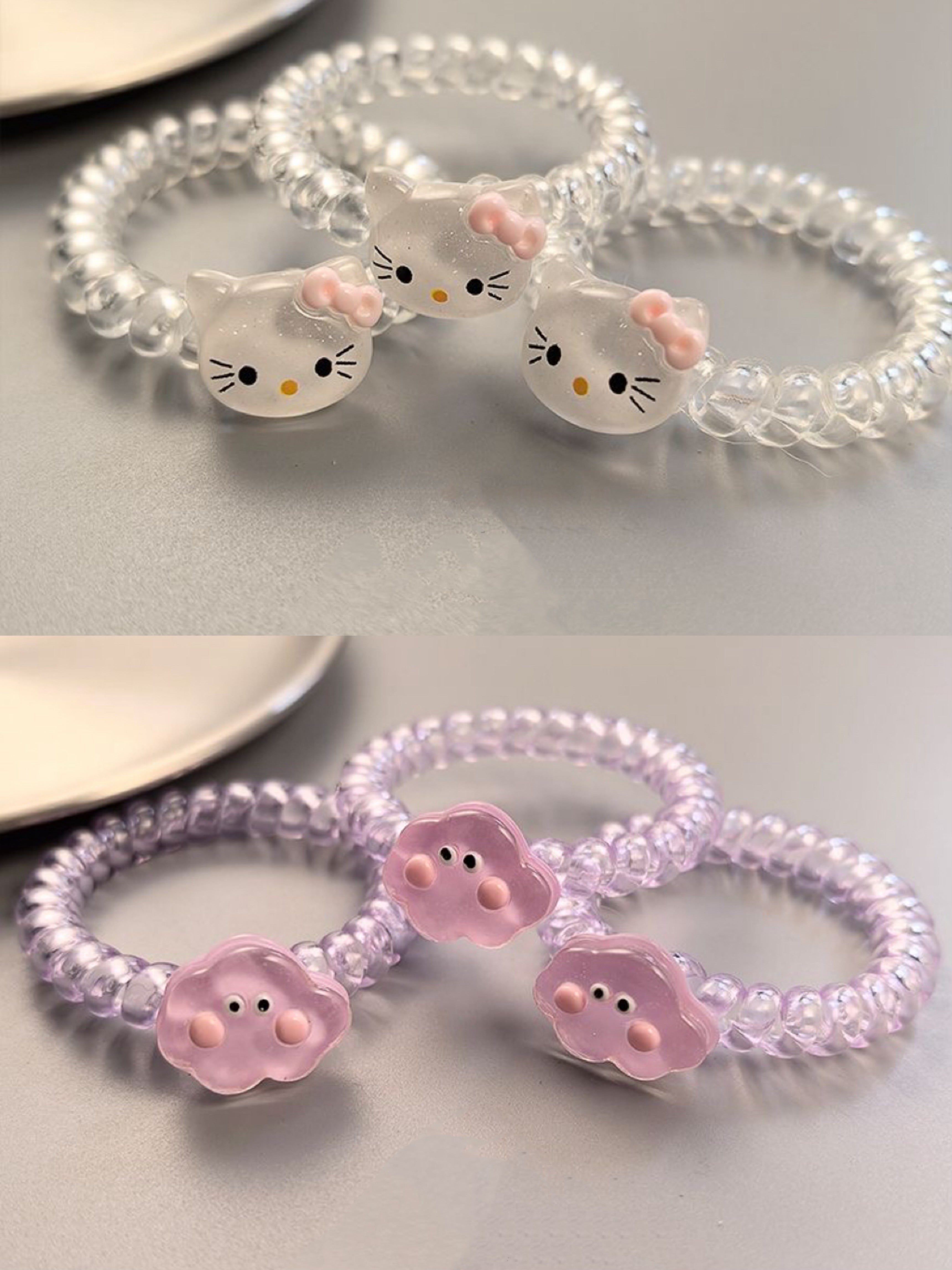 Soft Elastic Hair Ties for Girls – Cute Kids Ponytail Holders (3/6/12/24 Packs) | Retail & Wholesale  ---