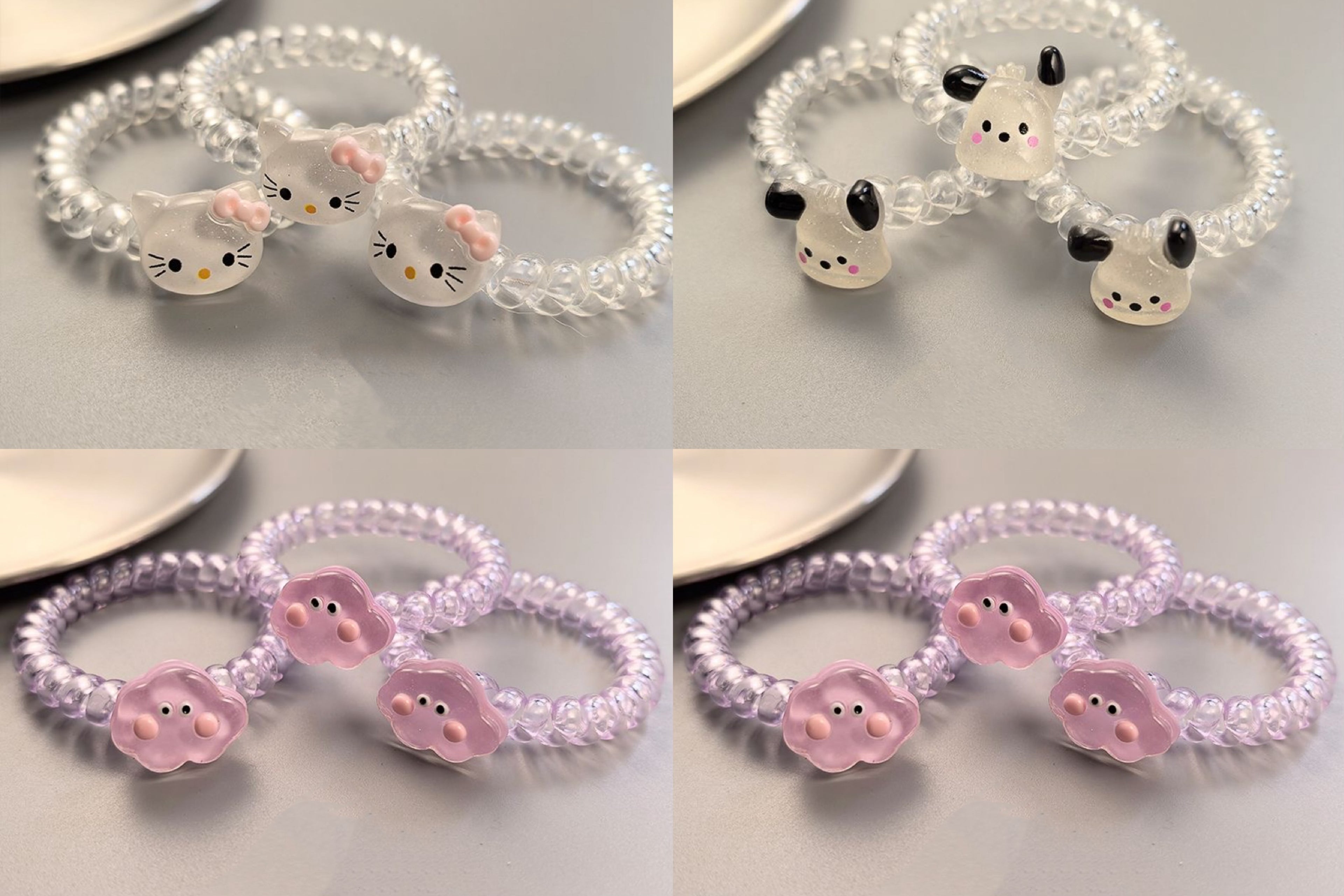 Soft Elastic Hair Ties for Girls – Cute Kids Ponytail Holders (3/6/12/24 Packs) | Retail & Wholesale  ---