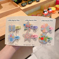 Rainbow Dot Hair Clips for Girls – Geometric Cute Snap Clips for Toddler & Kids (3/6/12/24 Pairs) | Retail & Wholesale