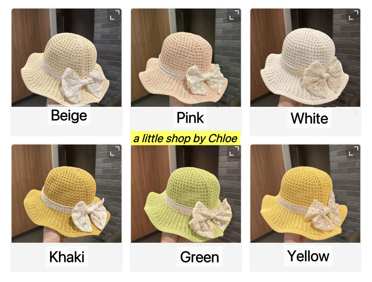 Lace Bow Straw Hat for Girls – Kids Sun Hat for 1-4 Years (2/4/6/12 Packs | Multiple Colors) | Retail & Wholesale