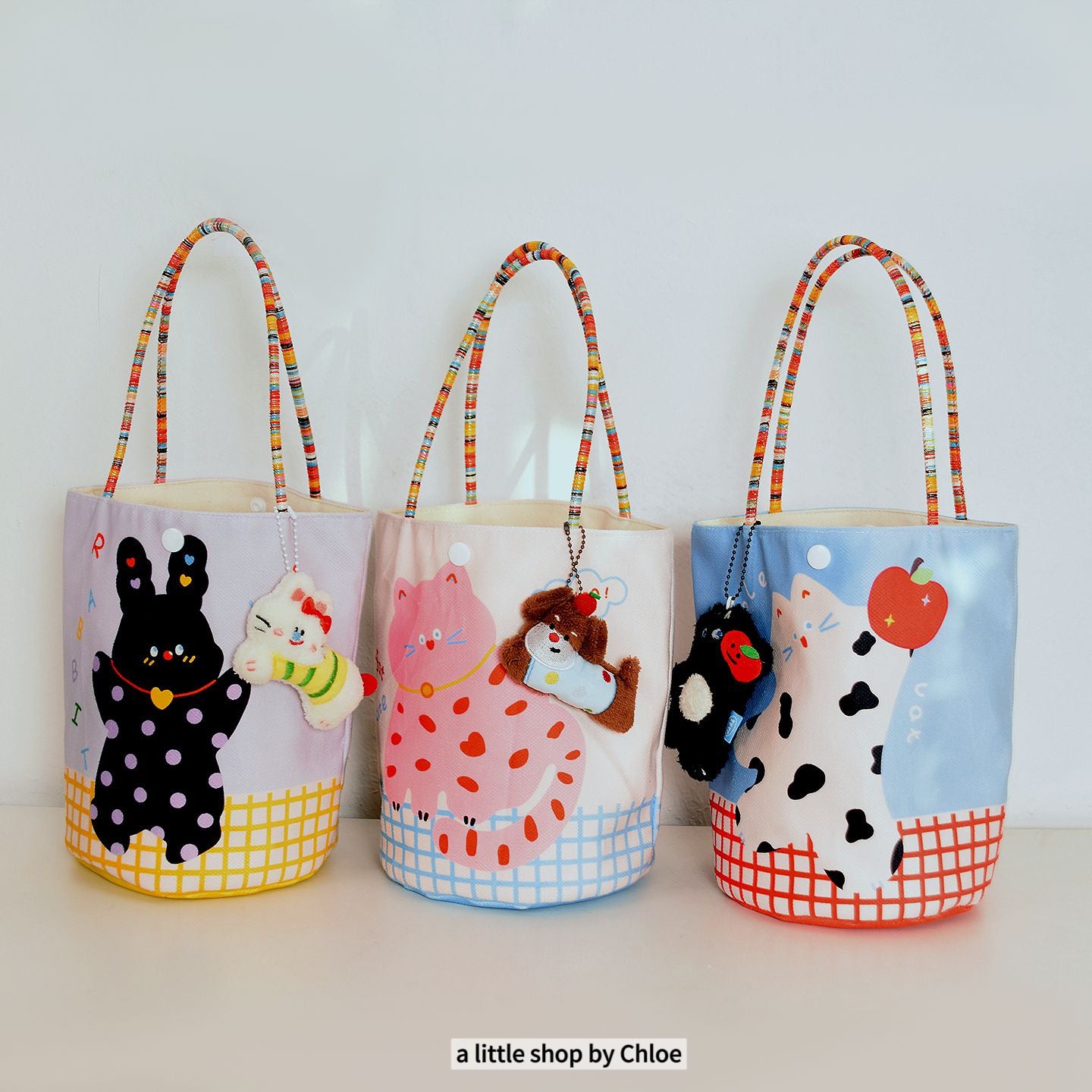 Kids Canvas Backpack – Cute Lightweight Shoulder Bag for Toddler & Girls (1/2/3/5 Packs) | Retail & Wholesale