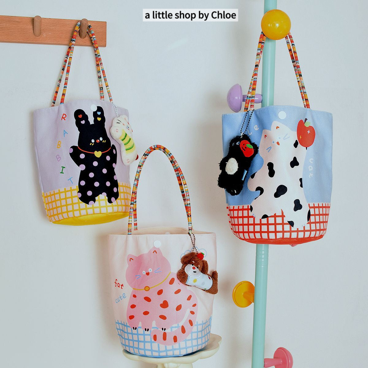 Kids Canvas Backpack – Cute Lightweight Shoulder Bag for Toddler & Girls (1/2/3/5 Packs) | Retail & Wholesale
