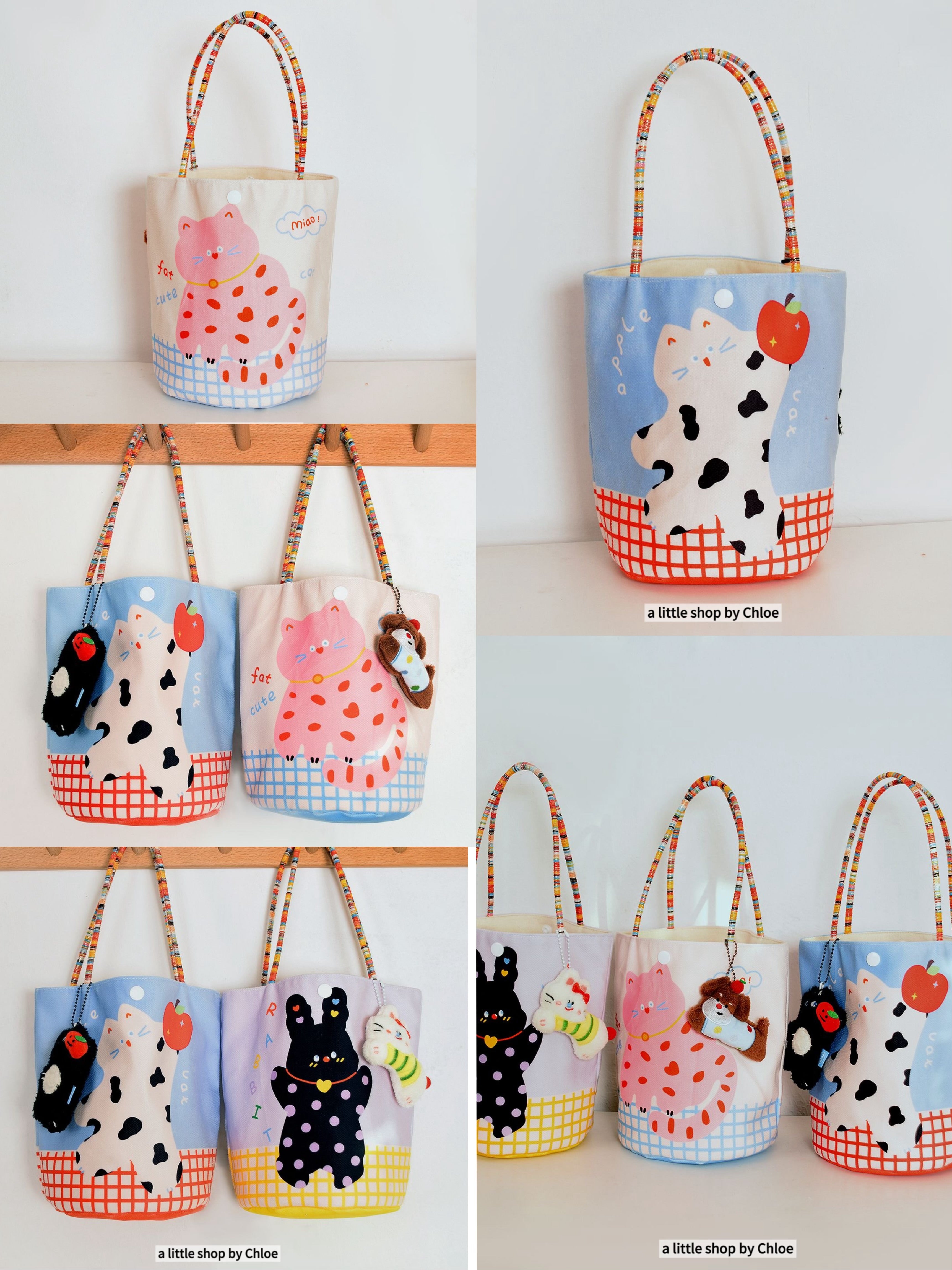 Kids Canvas Backpack – Cute Lightweight Shoulder Bag for Toddler & Girls (1/2/3/5 Packs) | Retail & Wholesale