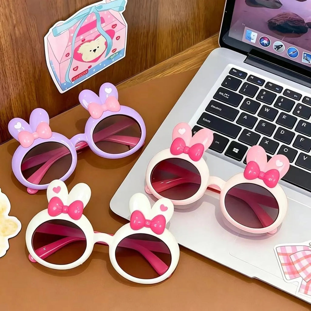 Kids Sunglasses with Cute Book Detail – UV Protection for Little Girls (Mix & Match Colors) | Retail & Wholesale