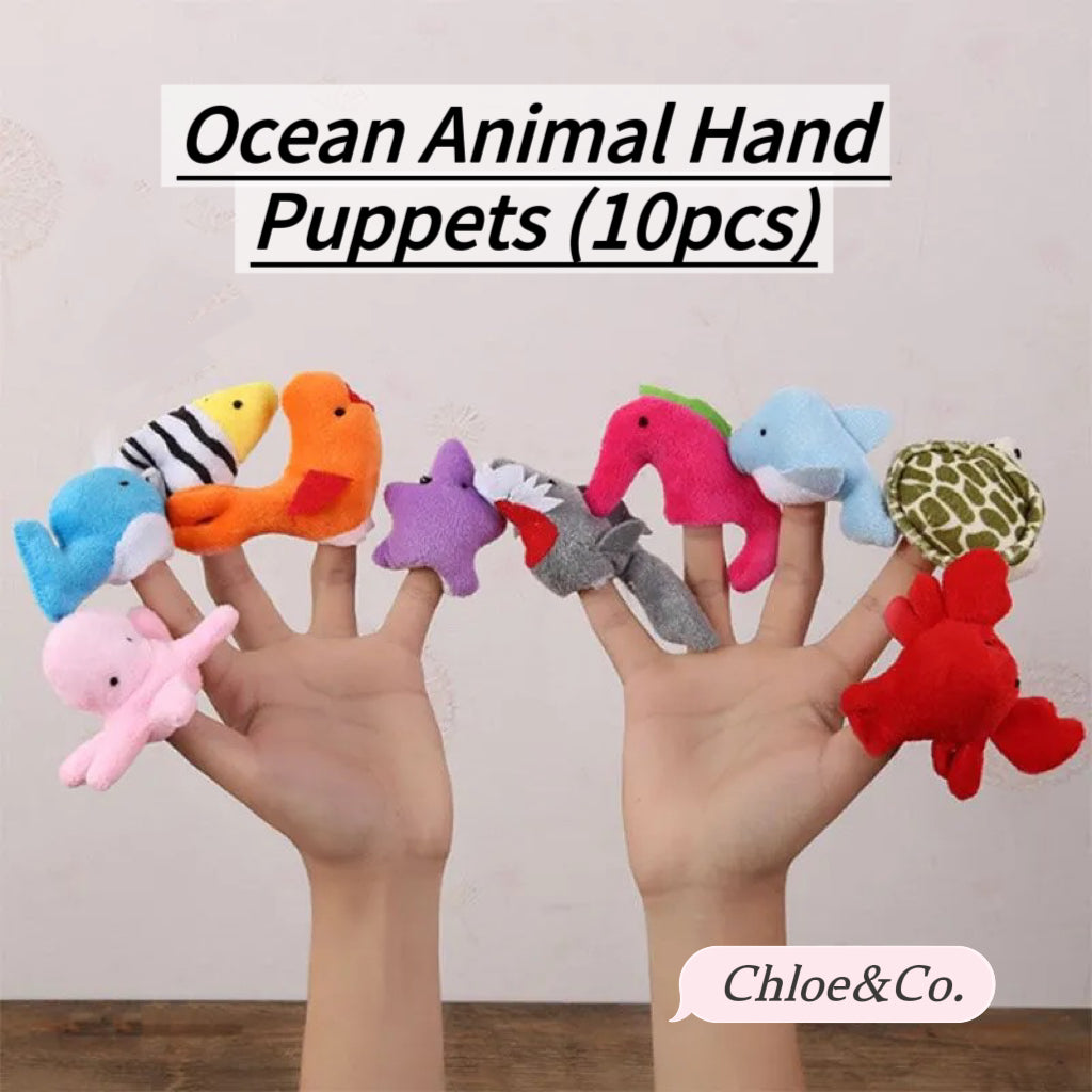 Finger Puppets Set for Kids – Animal / Story / Role Play – Soft Plush Hand Puppets for Storytelling, Nursery & Preschool (Retail & Wholesale)