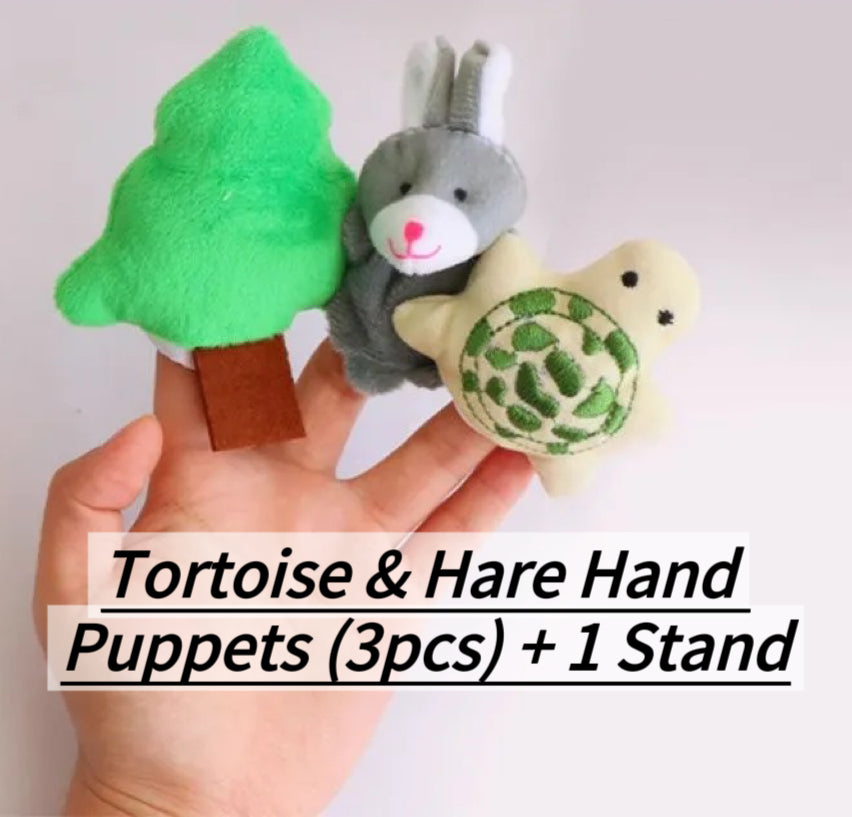 Finger Puppets Set for Kids – Animal / Story / Role Play – Soft Plush Hand Puppets for Storytelling, Nursery & Preschool (Retail & Wholesale)
