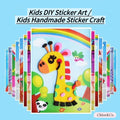 Kids DIY Sticker Art Craft – No Scissors, No Glue – Individually Packaged (11/21/30/40 Sets) | Recommended for Kindergarten Art Class | Retail & Wholesale
