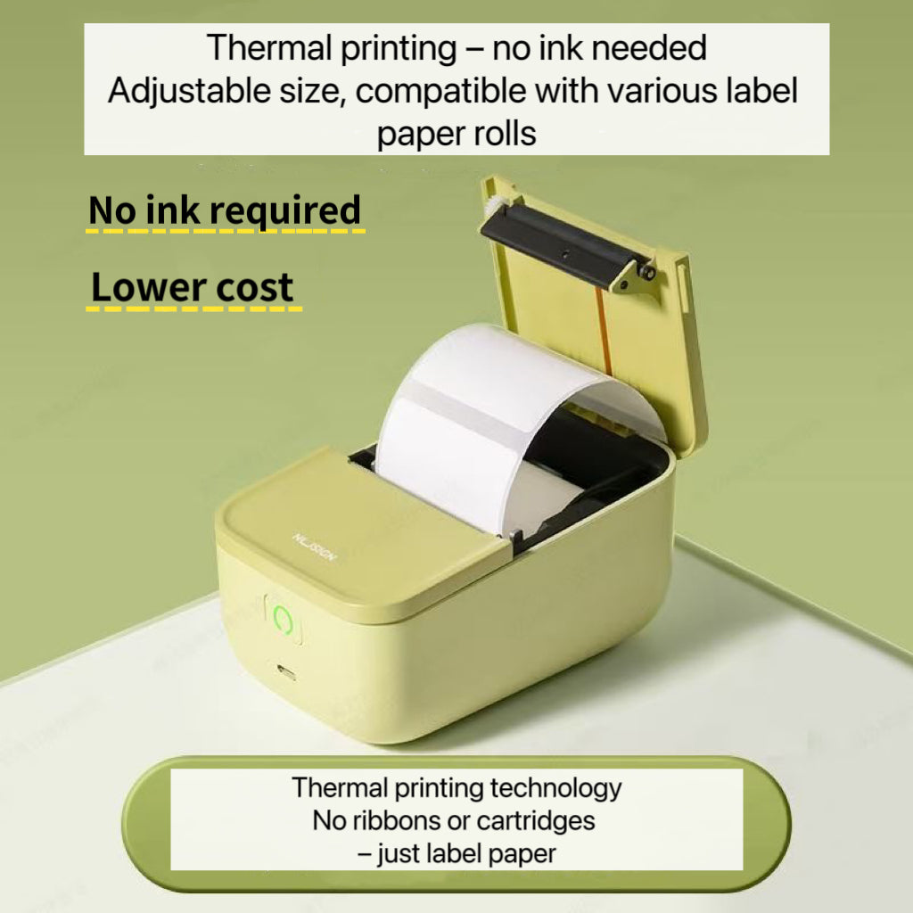 Mini Thermal Printer for Kids – DIY Sticker Maker & Study Notes, Wireless Bluetooth, No Ink Needed (Retail & Wholesale)