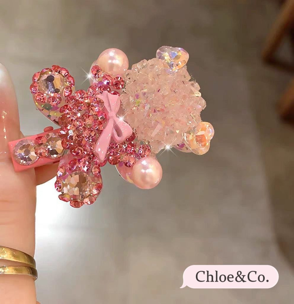 Crystal Hair Clip – Sparkly Rhinestone Clip for Girls