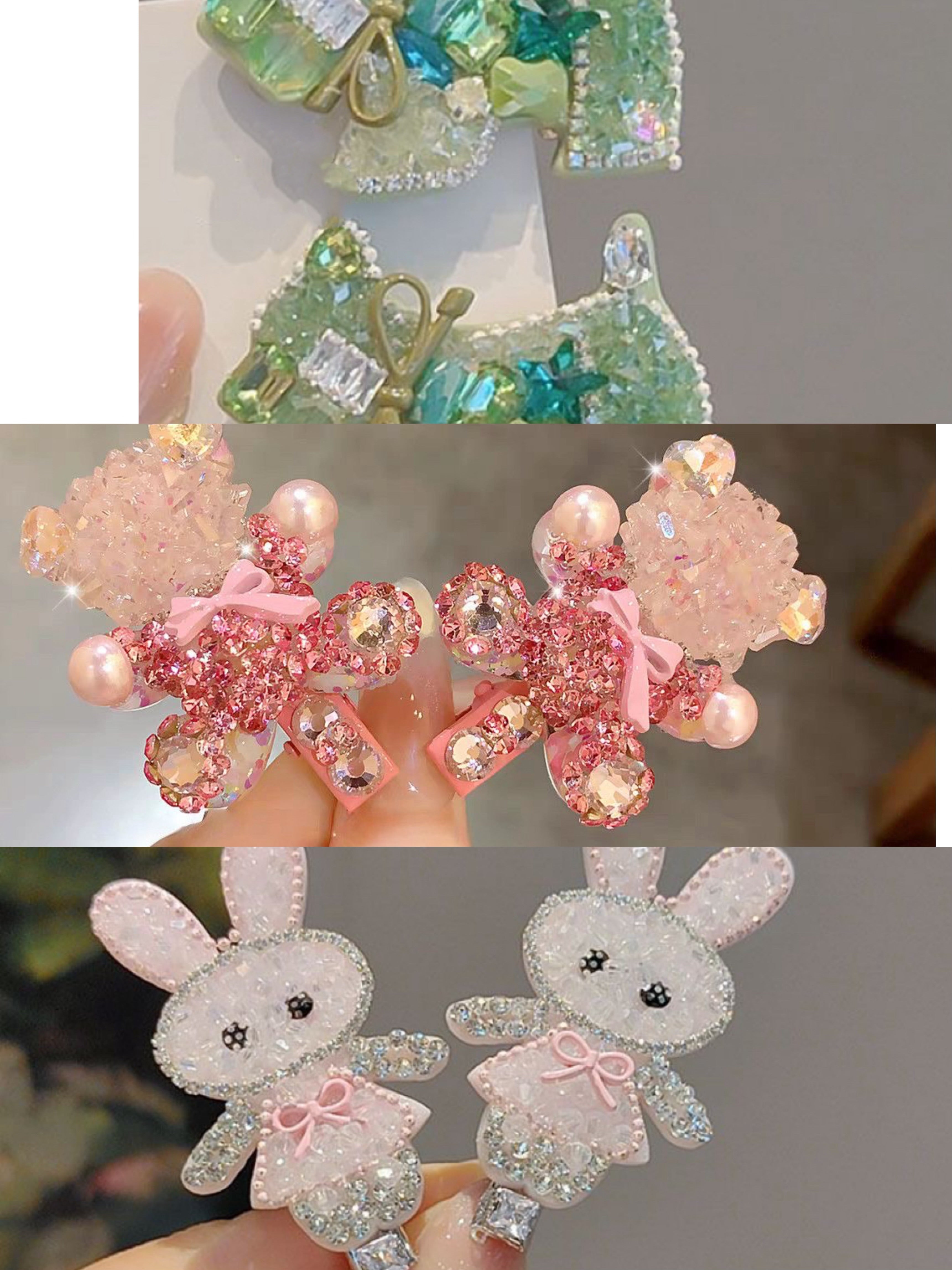 Crystal Hair Clip – Sparkly Rhinestone Clip for Girls
