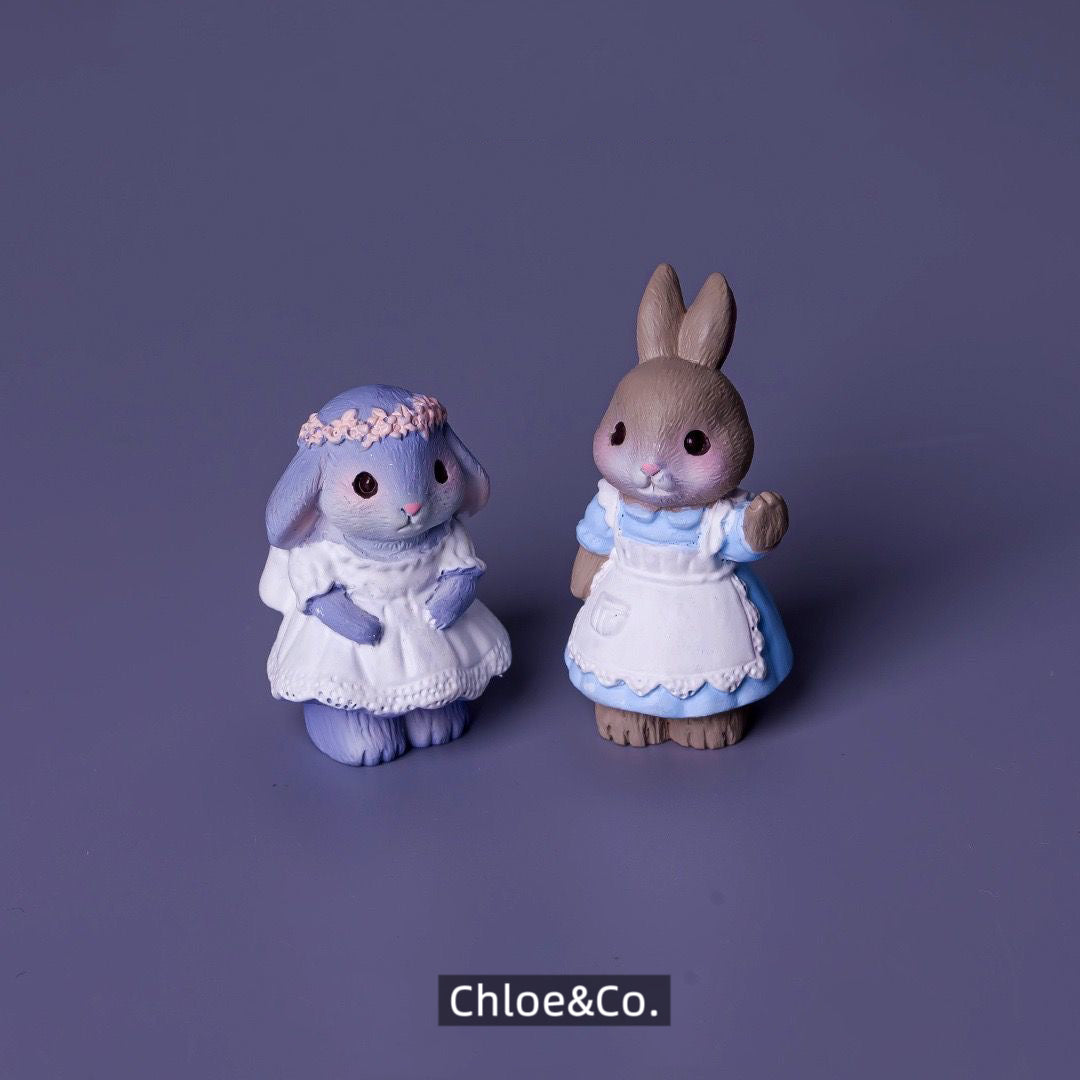 Vintage Mini Animal Figures – Cute Collectible Decor for Kids