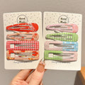 Crystal Alloy Hair Clips – Set of 8/16/20 for Girls