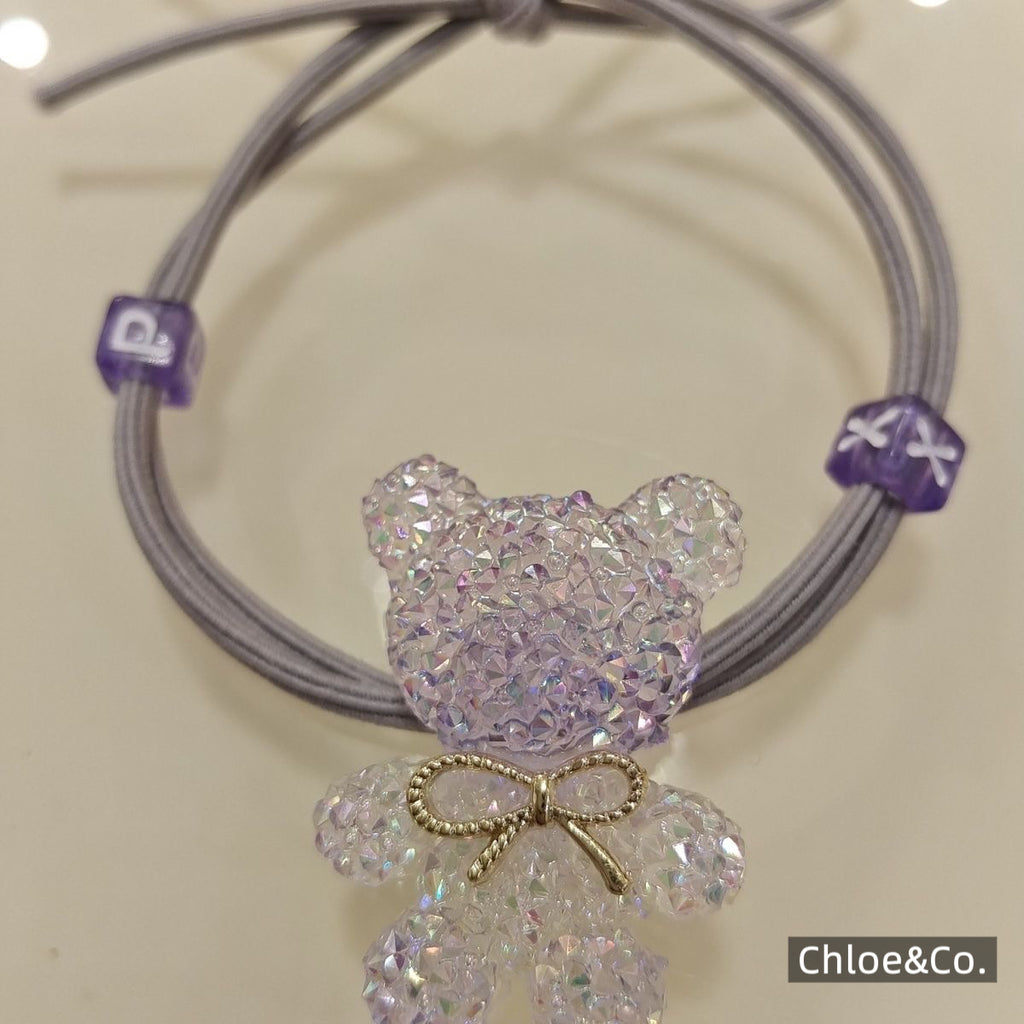 Elastic Hair Ties – Soft & Gentle Hair Rings for Girls