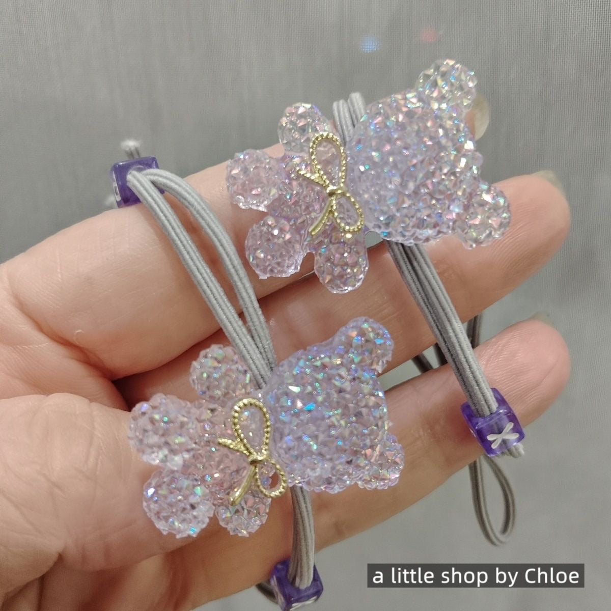 Elastic Hair Ties – Soft & Gentle Hair Rings for Girls