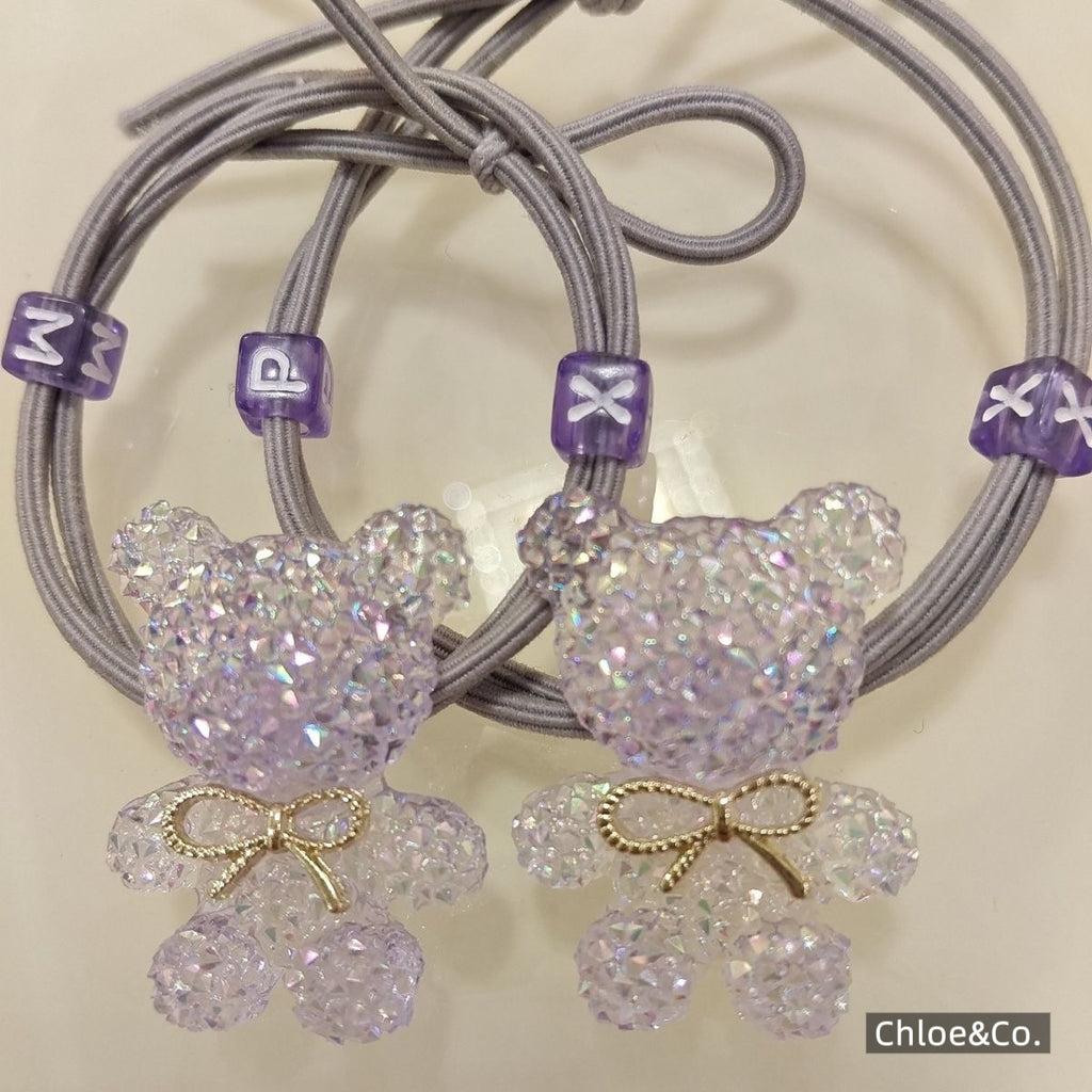Elastic Hair Ties – Soft & Gentle Hair Rings for Girls