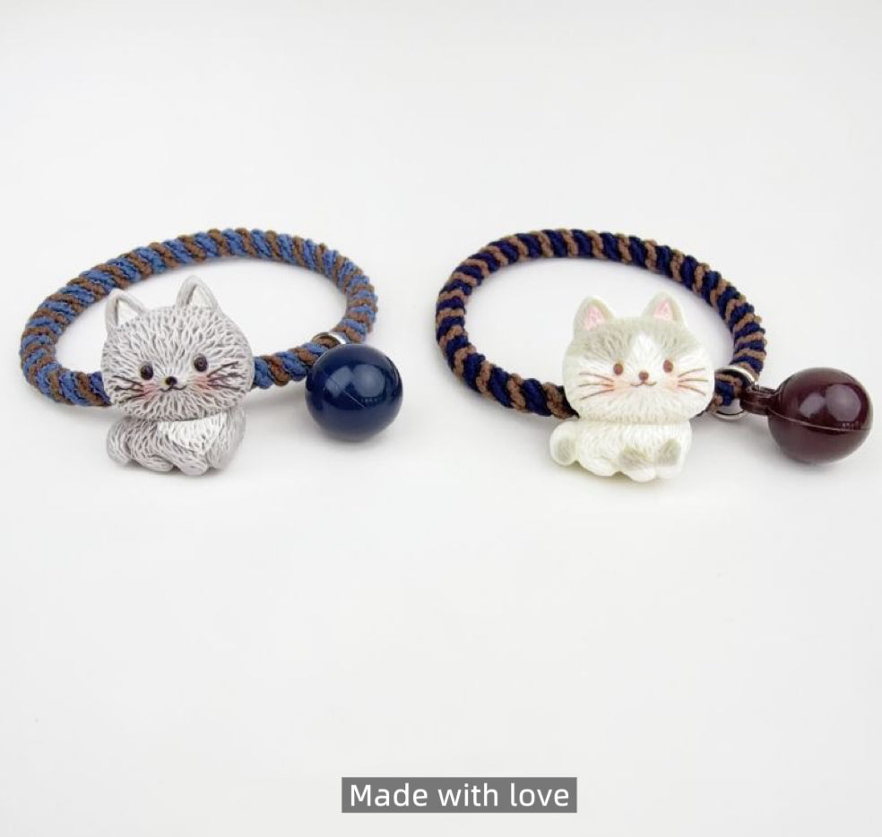 Kids Cat Elastic Hair Ties – Soft, Stretchy Ponytail Holders for Little Girls
