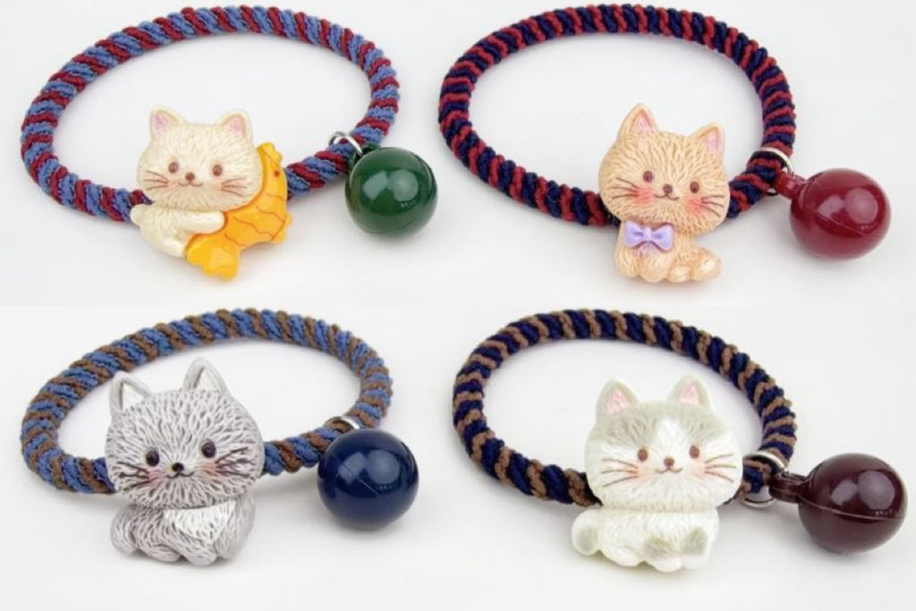 Kids Cat Elastic Hair Ties – Soft, Stretchy Ponytail Holders for Little Girls