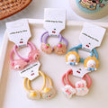 Kids Elastic Hair Ties – Soft Non-Damage Ponytail Holders for Girls, Stretchy Hair Rings for Thick or Fine Hair, 5-20 Pairs