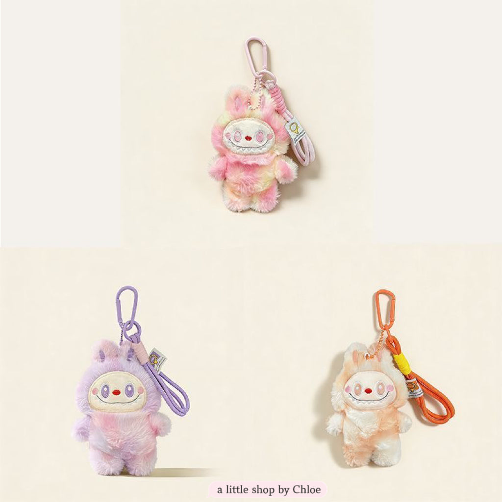 Cute Bunny Keychain Plush Charm – Soft Rabbit Pendant for Backpack, Purse, Keys, Adorable Gift for Girls & Students