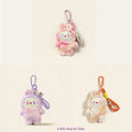 Cute Bunny Keychain Plush Charm – Soft Rabbit Pendant for Backpack, Purse, Keys, Adorable Gift for Girls & Students
