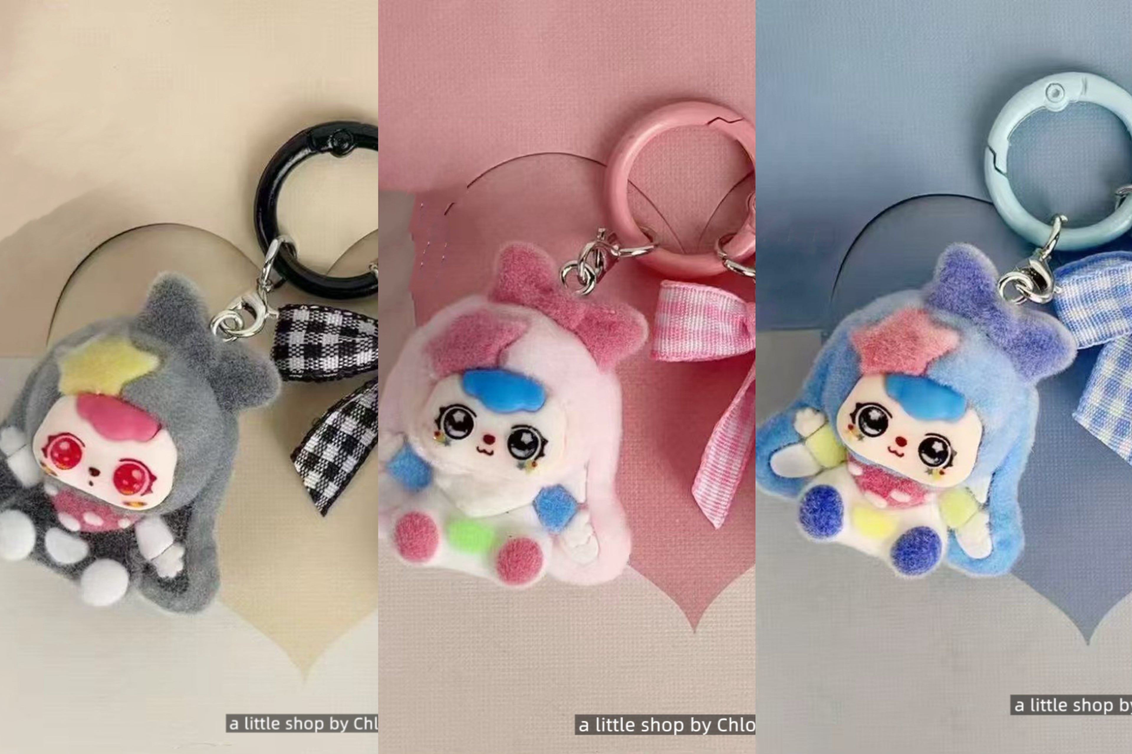 Cute Cartoon Figure Keychain – 3D Mini Doll Pendant for Backpack, Purse, Keys, Adorable Gift for Toddlers & Kids
