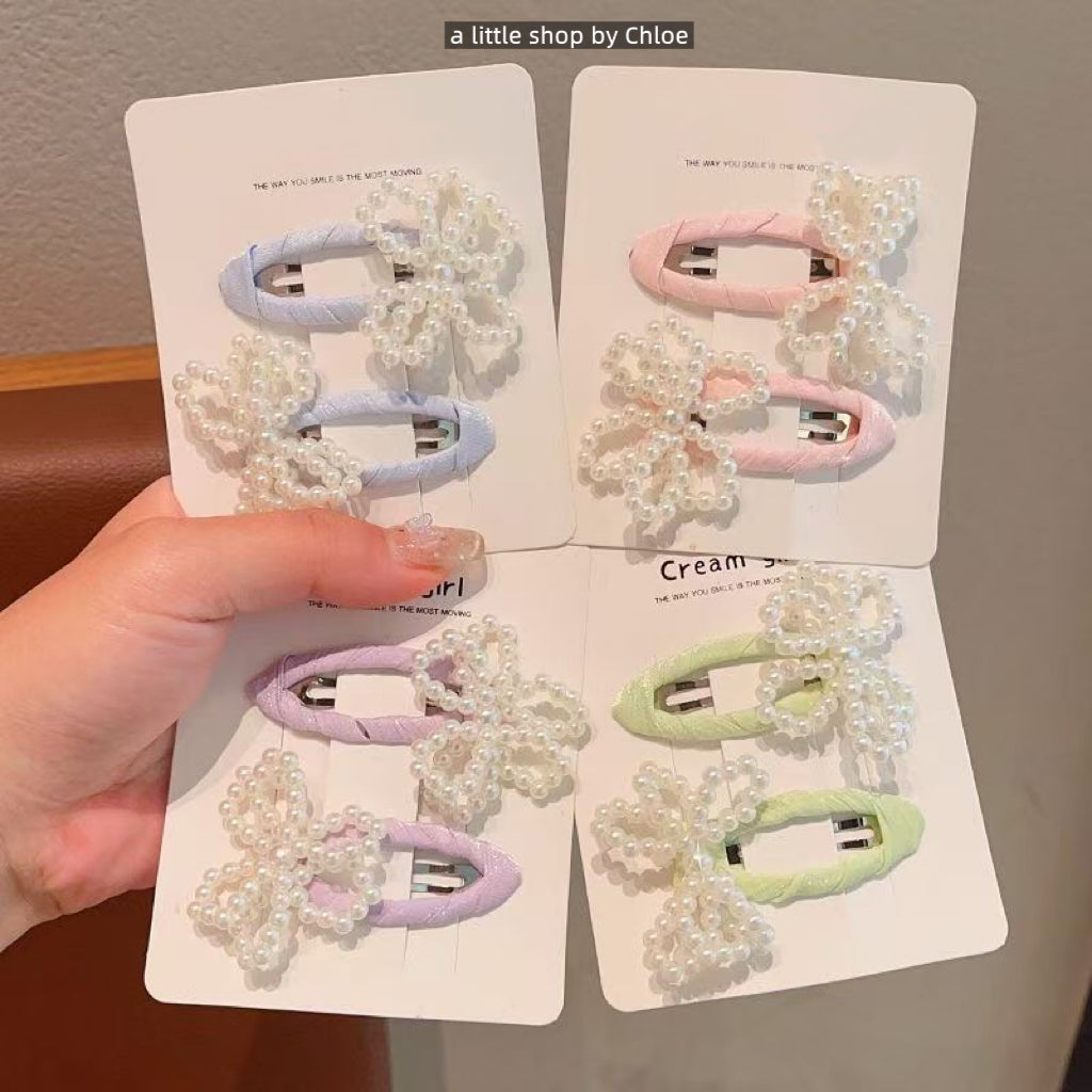 Crystal Hair Clips for Girls – Sparkly Rhinestone Barrettes for Fine Hair, Cute Alloy Claw Clips for Kids Ponytail, Birthday Gift