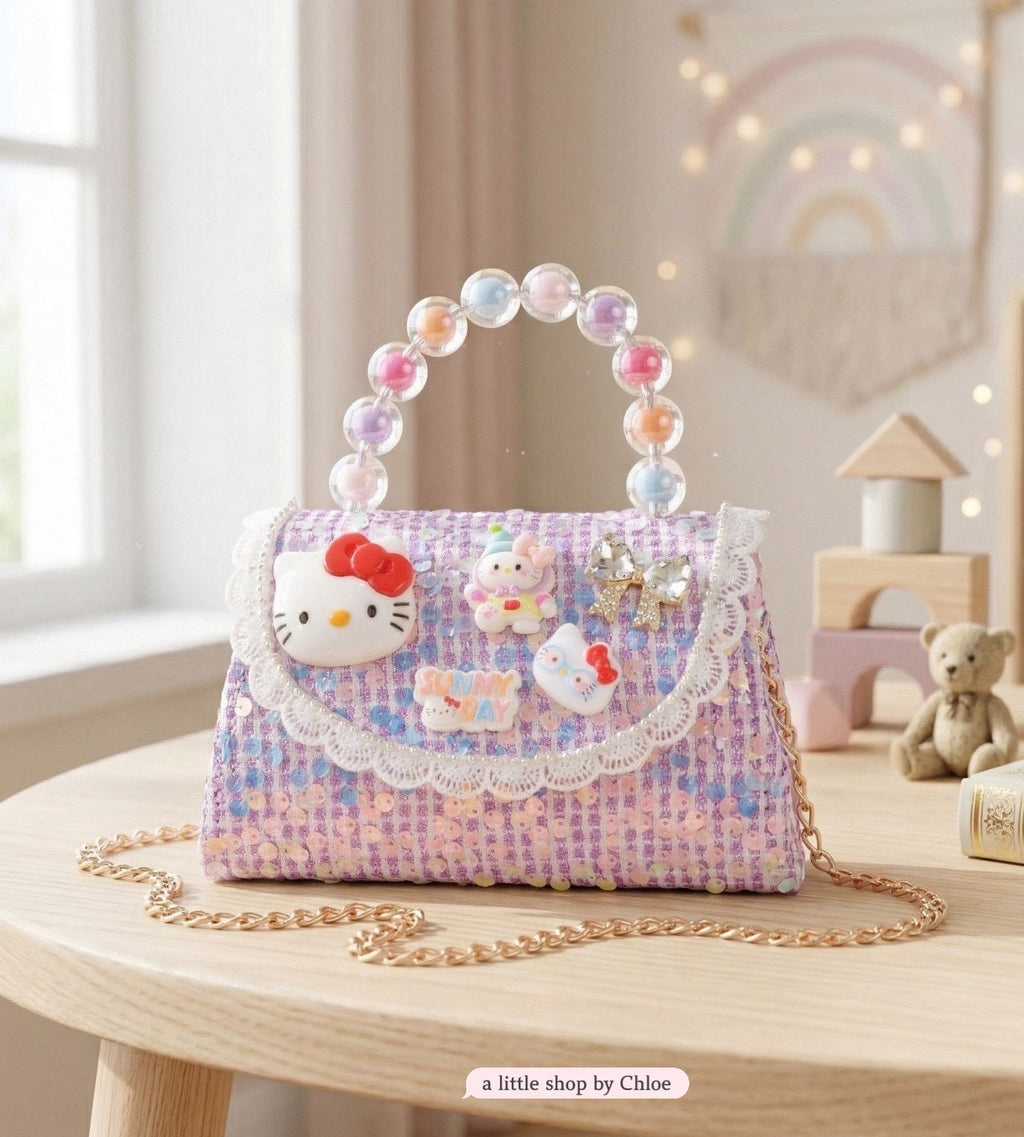 Kids Backpack for Girls – Cute Lightweight Shoulder Bag for Toddlers, Preschool Kindergarten Bookbag, Birthday Gift with Gift Box