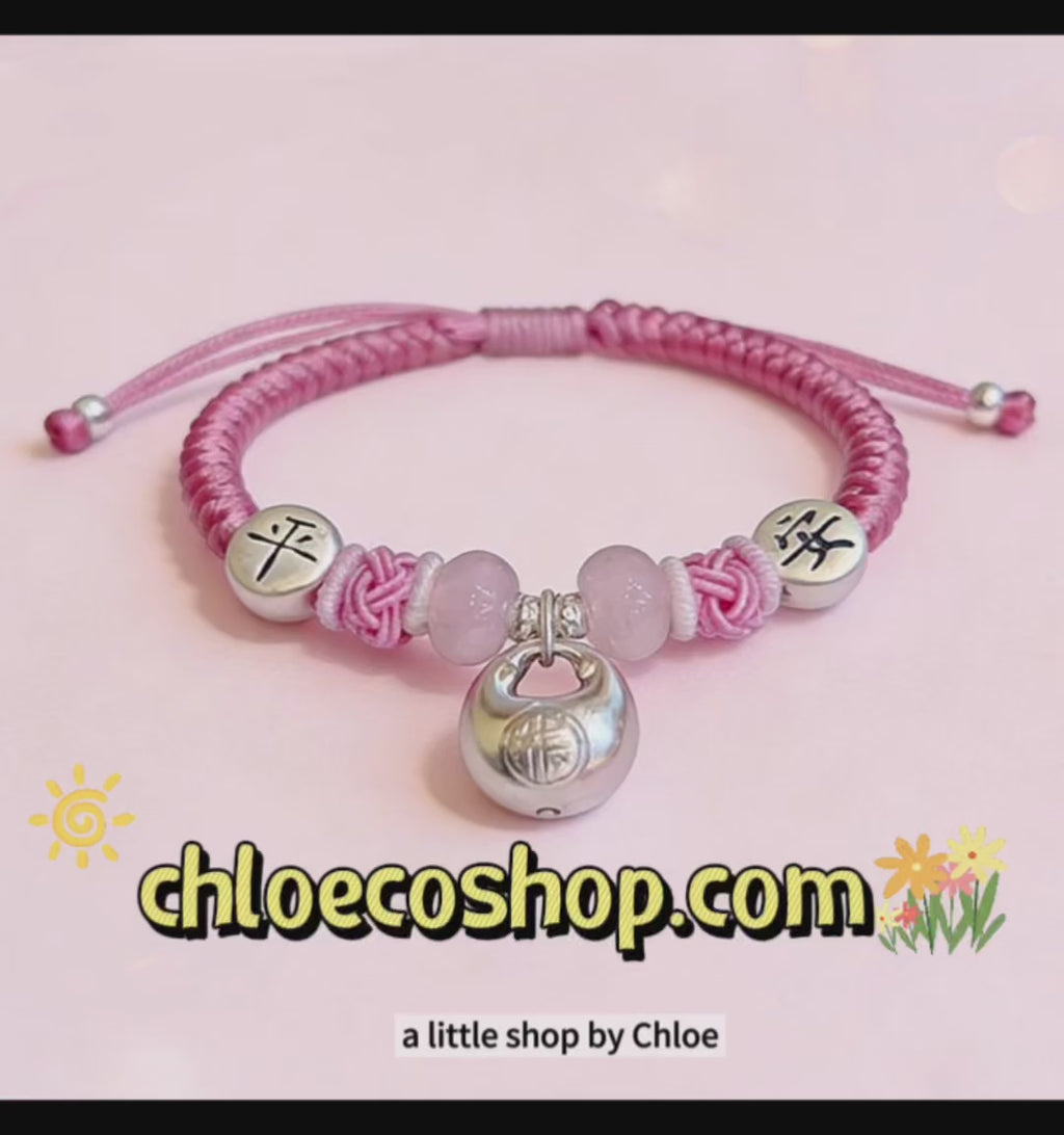 999 Silver Bracelet for Girls – Sterling Silver Beaded Stretch Bracelet, Adjustable Kids Jewelry