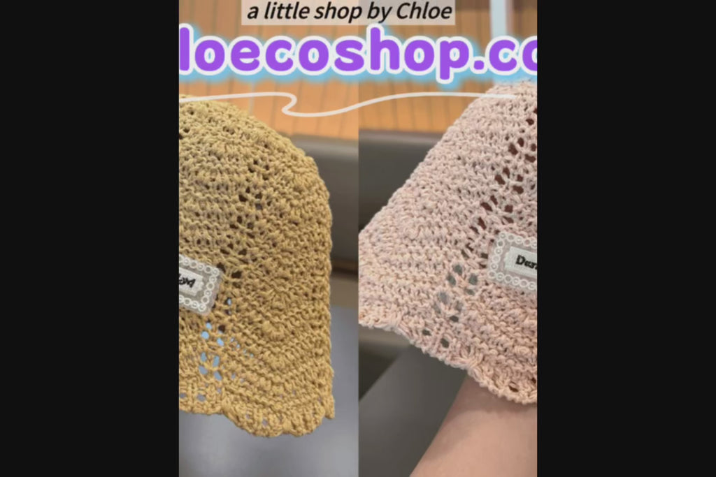 Bow Straw Hat – Children‘s Summer Essential