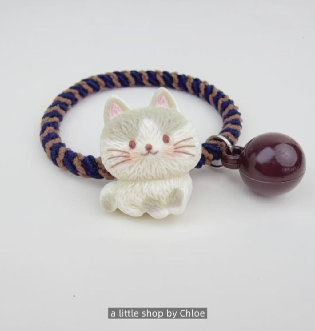 Kids Cat Elastic Hair Ties – Soft, Stretchy Ponytail Holders for Little Girls