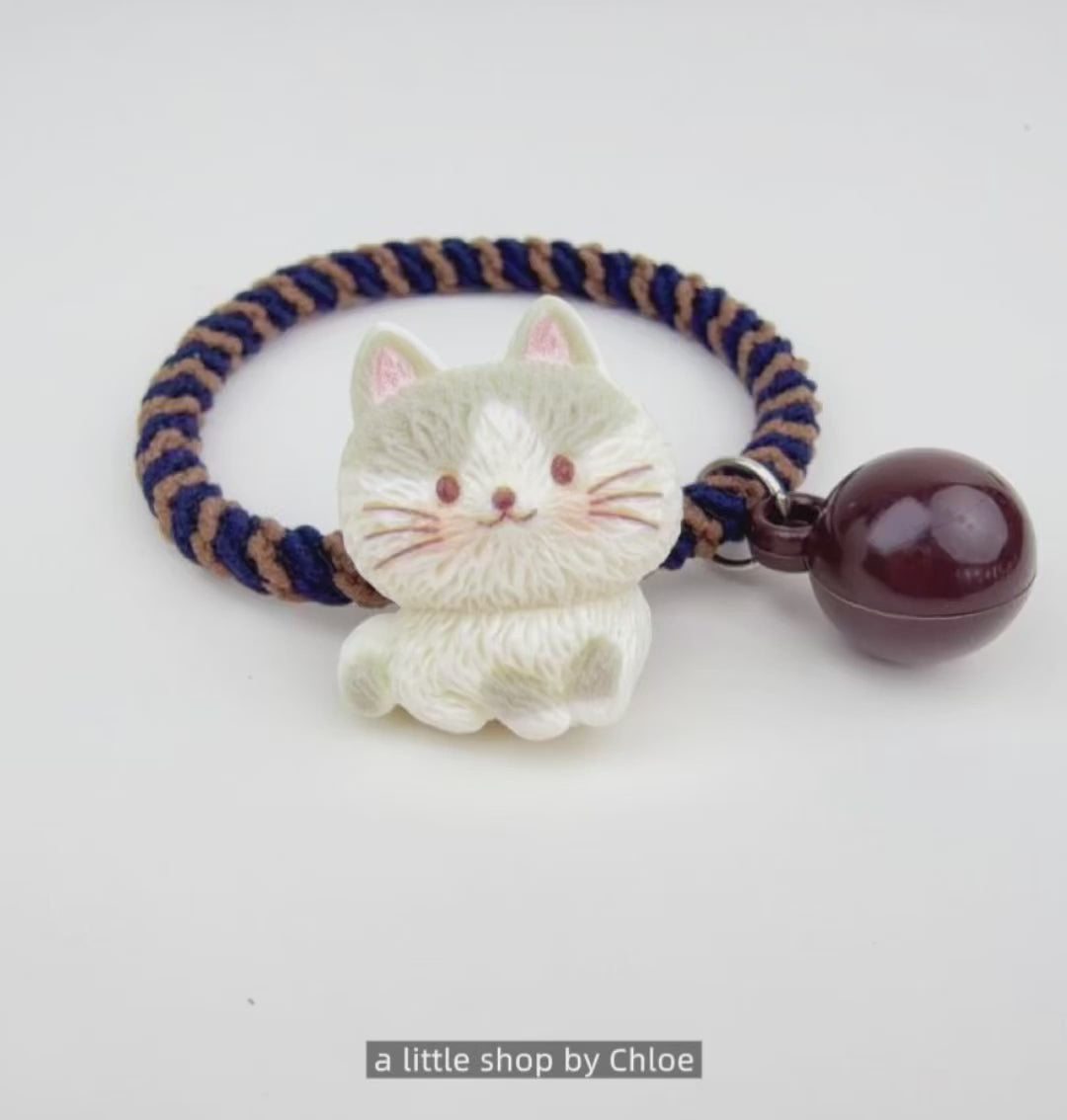 Kids Cat Elastic Hair Ties – Soft, Stretchy Ponytail Holders for Little Girls