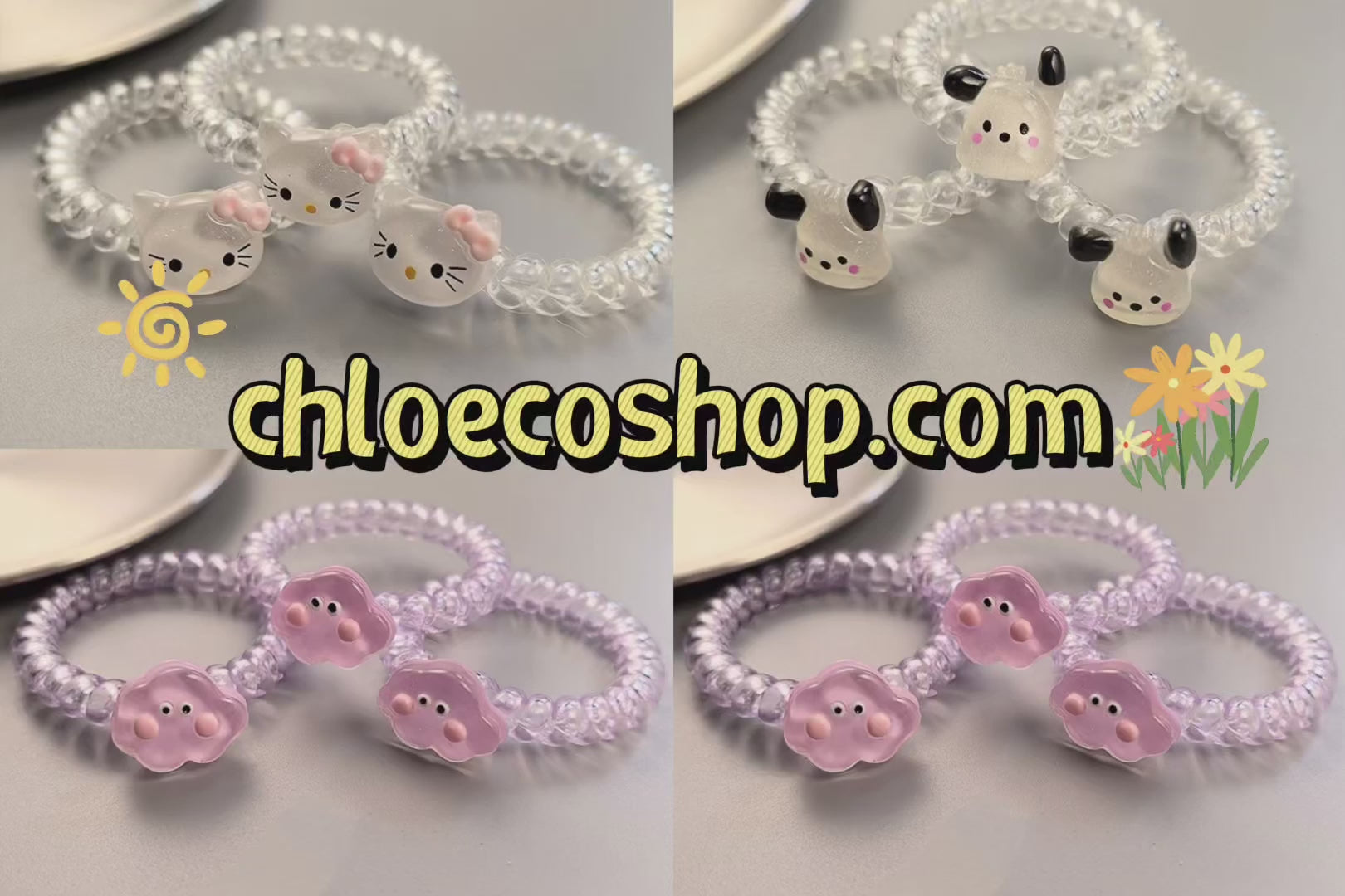 Soft Elastic Hair Ties for Girls – Cute Kids Ponytail Holders (3/6/12/24 Packs) | Retail & Wholesale  ---