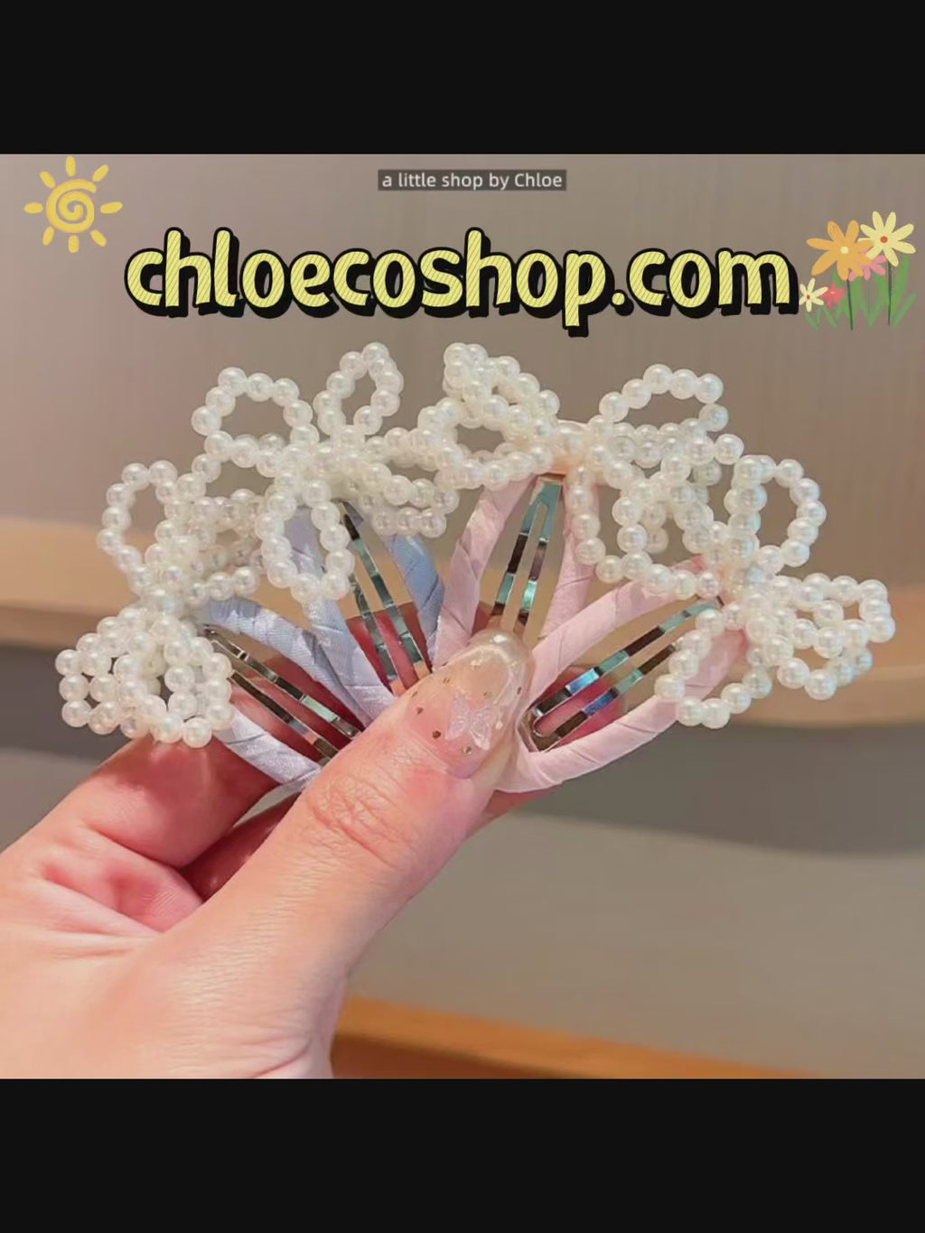 Crystal Hair Clips for Girls – Sparkly Rhinestone Barrettes for Fine Hair, Cute Alloy Claw Clips for Kids Ponytail, Birthday Gift