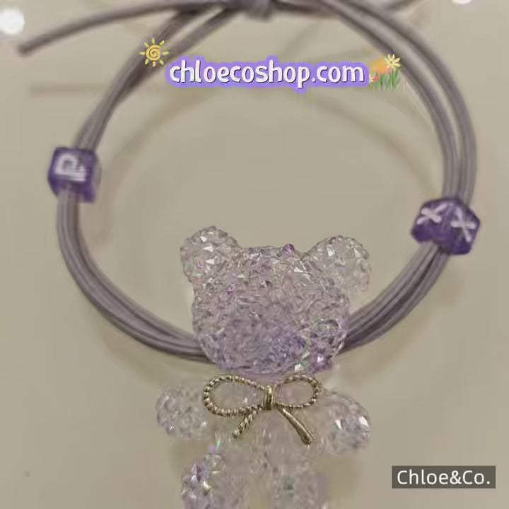 Elastic Hair Ties – Soft & Gentle Hair Rings for Girls